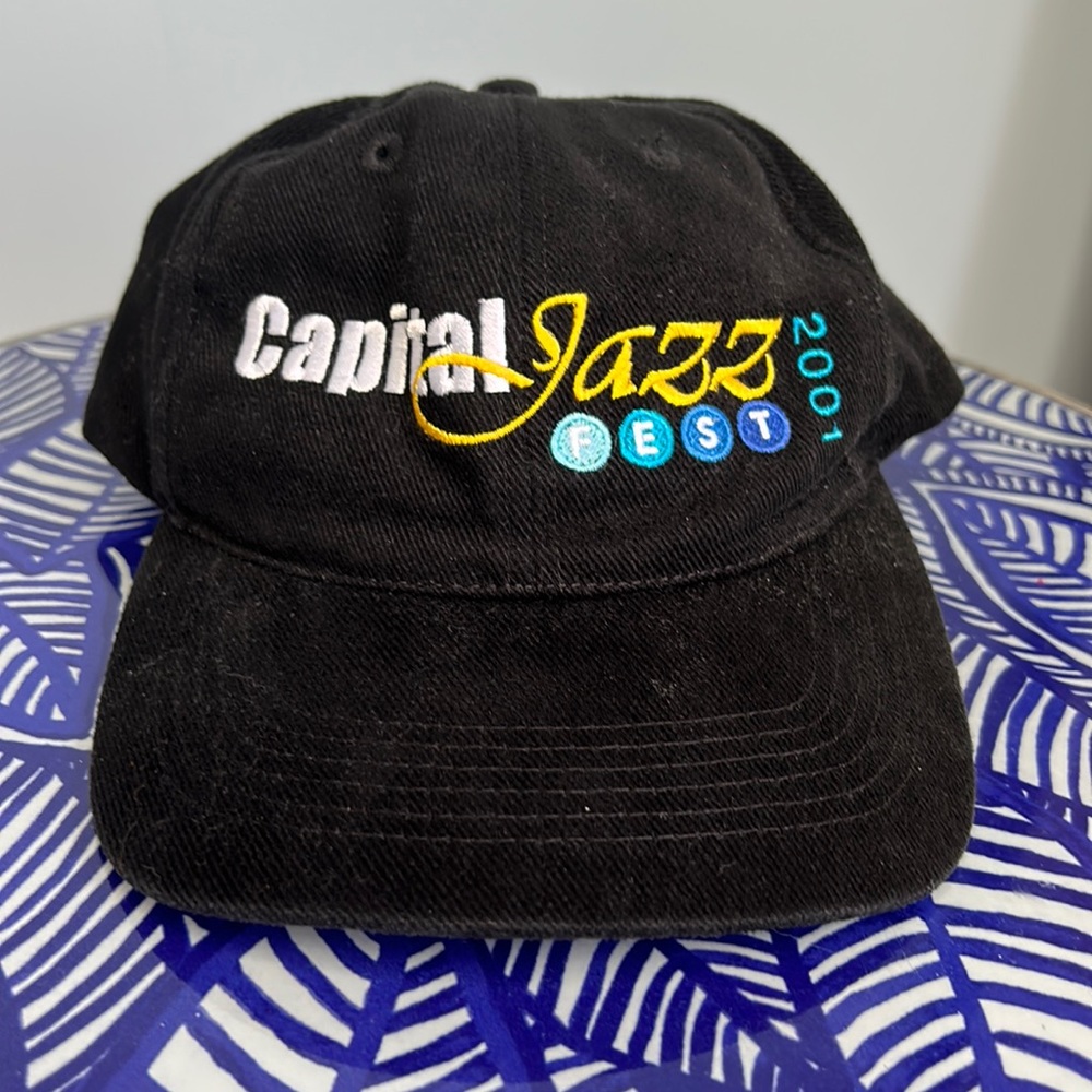 Capital Jazz Fest 2001 Embroidered Corduroy Cap 🎷